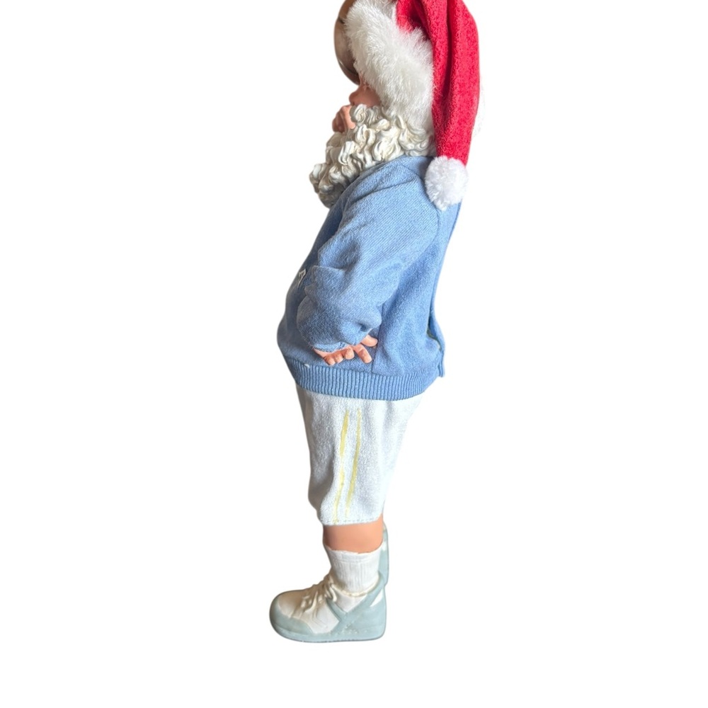 North Carolina Tar Heels NCAA Christmas Santa - Picture 6 of 6